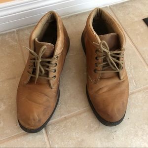 Men’s lace up ankle boots, size 10.5